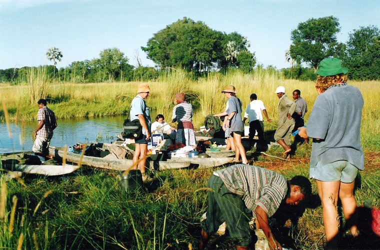 im Okawango-Delta