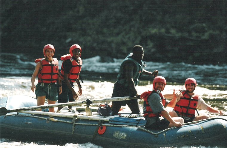 Rafting am Sambesi
