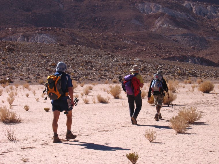 durch die trockene Atacamawüste