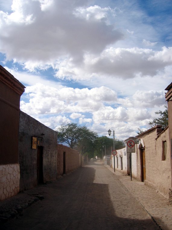 Straßenszene in San Pedro de Atacama