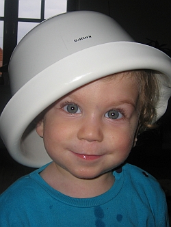 Maximilian mit Helm