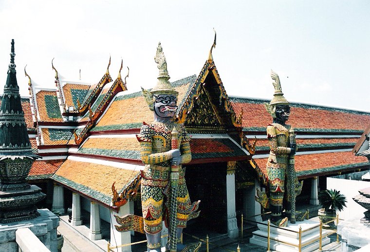 Im "Wat Phra Kaeo"