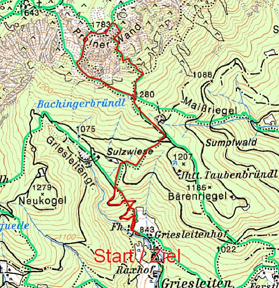 Route Haid-Steig (Rax)