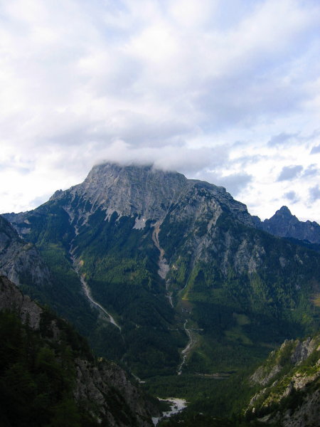 Blick zum Großen Buchstein (2224 m)