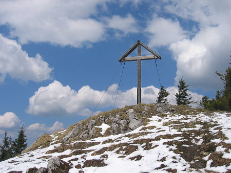 Gipfelkreuz am Obersberg