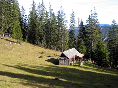 Jagdhütte vor dem Brunntalgraben