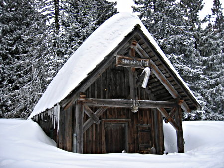 Jagdhütte unterhalb der Hochalm