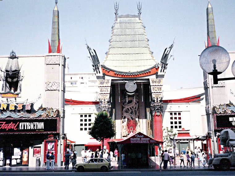 Grauman's Chinese Theater in Hollywood